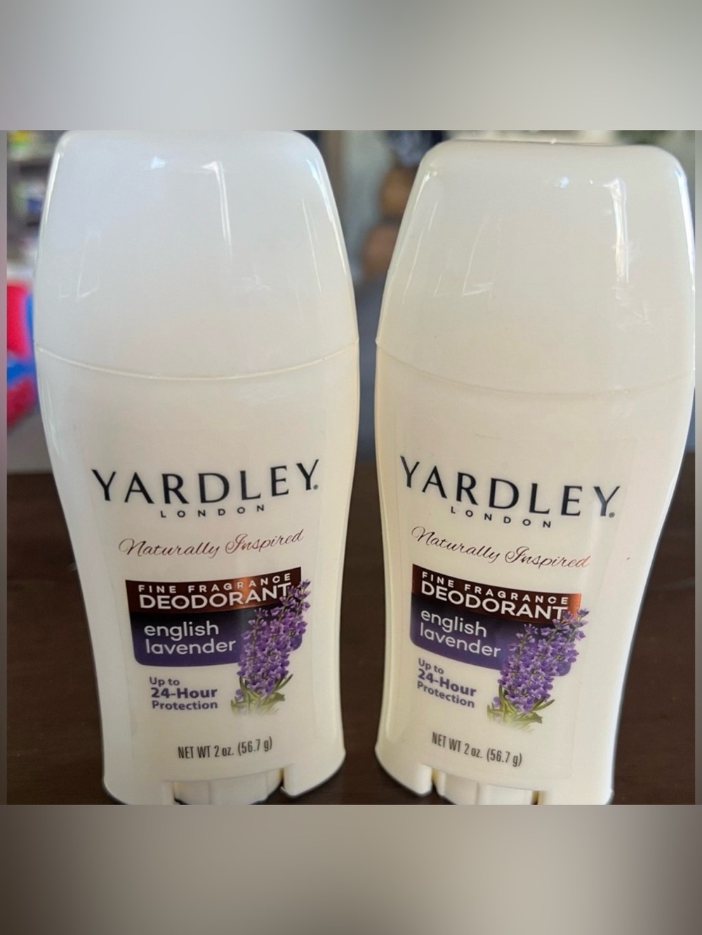 Yardley London Naturally Inspired Women’s Deodorant X’s 2 English Lavender Scent